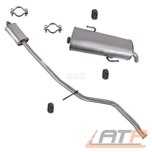 Auspuffanlage mittel - auspuffanlage, mittel-