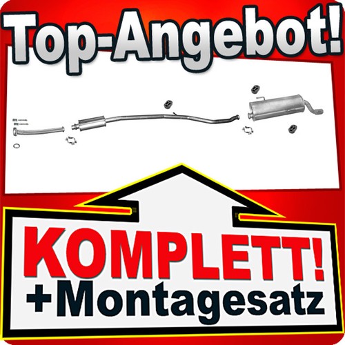 Auspuff für peugeot 206 - für,