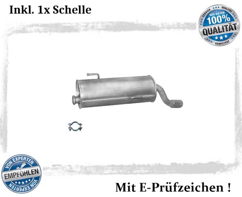 Endschalldämpfer für peugeot - endschalldämpfer,