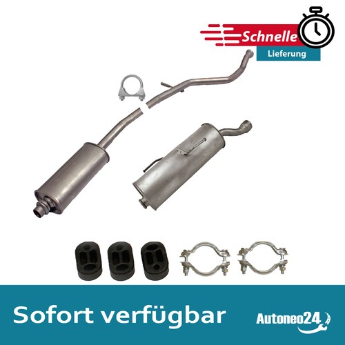 Auspuff für peugeot 206 - auspuff,