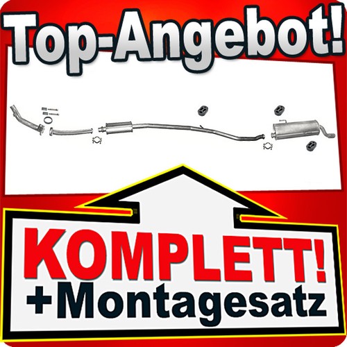 Auspuff für peugeot 206 - auspuff,