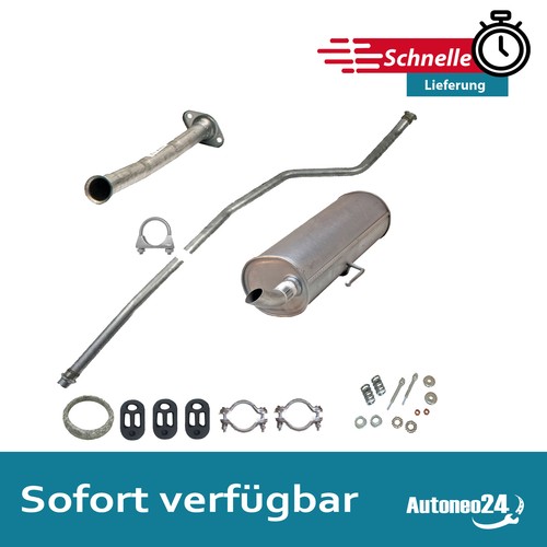 Komplette auspuffanlage für - auspuffanlage,