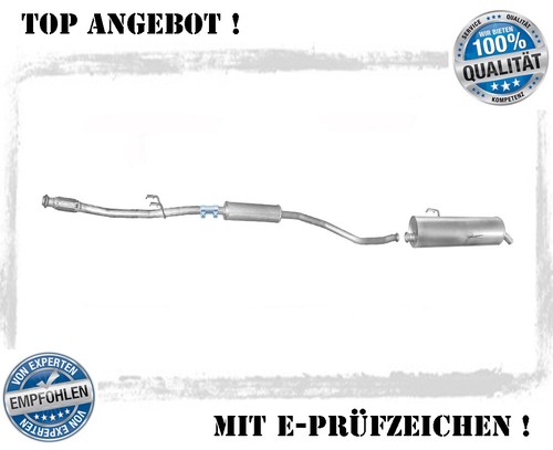 Auspuff peugeot 206 16v - auspuff,
