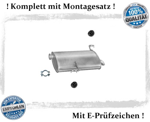 Endschalldämpfer für peugeot - endschalldämpfer,