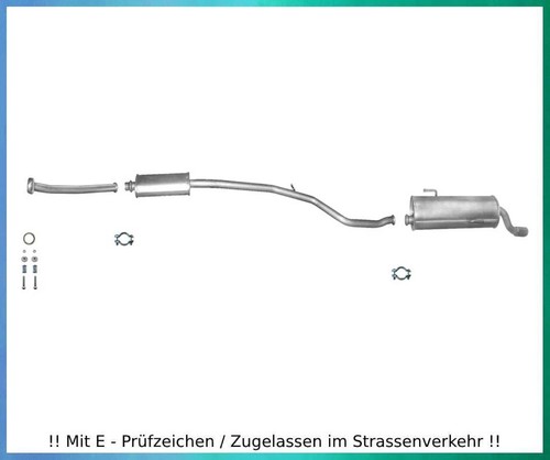 Auspuffanlage für peugeot - für,