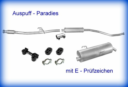 Abgasanlage auspuff für - abgasanlage,