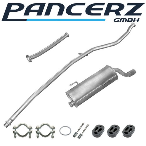 Auspuffanlage für peugeot 206 - auspuffanlage,