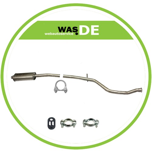 Auspuff mittelschalldämpfer - auspuff,